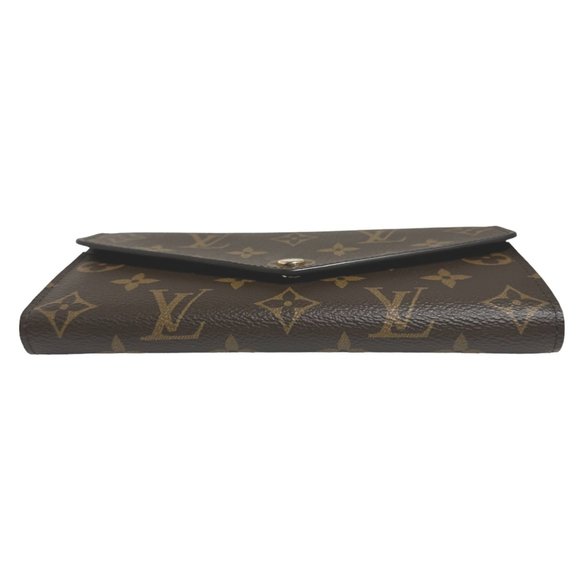 Louis Vuitton LOUIS VUITTON Long Wallet Monogram Portefeuille Sarah Canvas M6053